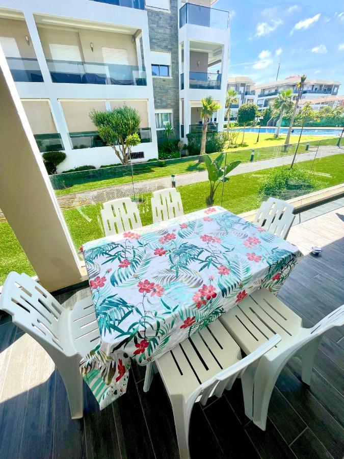 Bel Appartement A Amwaj Beach And Resorts Casablanca Kültér fotó